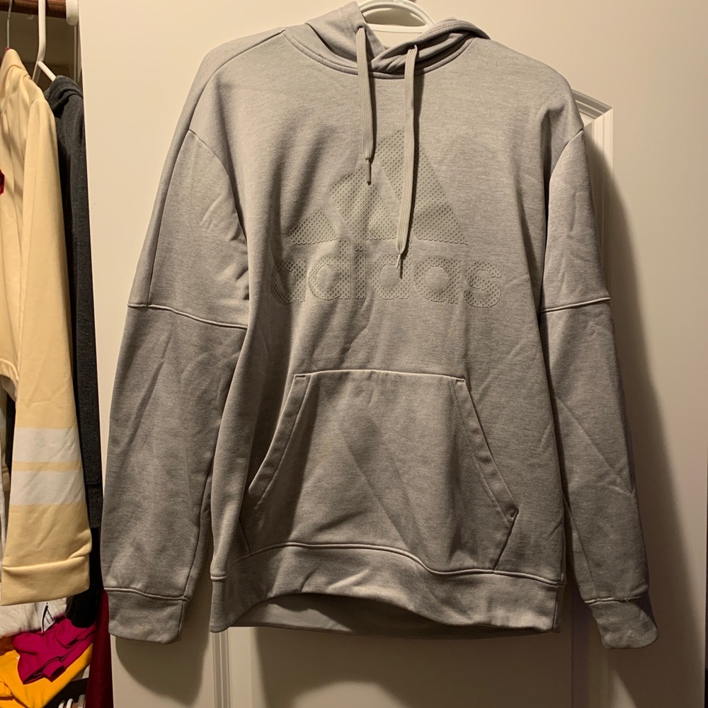Grey Adidas Hoodie